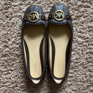 Michael Kors brown flats